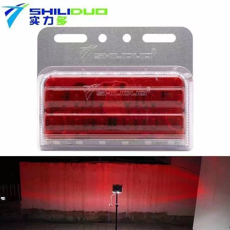 实力多led边灯403224v货车边灯新款照地防水通用挂车强光轮胎灯