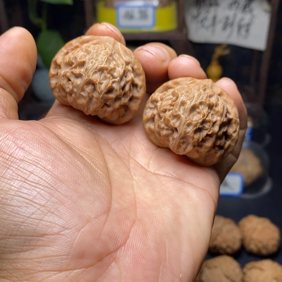 文玩核桃吊坠41无药全品宫灯