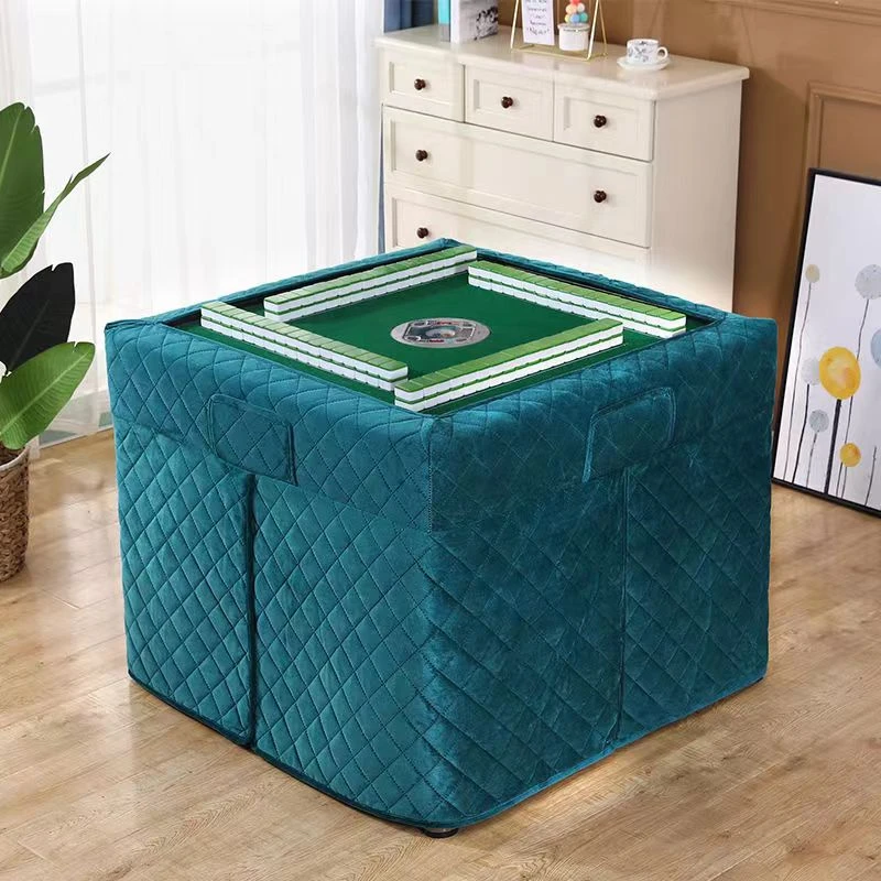 麻将机烤火罩棉罩套加绒烤火桌子罩套正方形罩布电暖炉套家用棉套