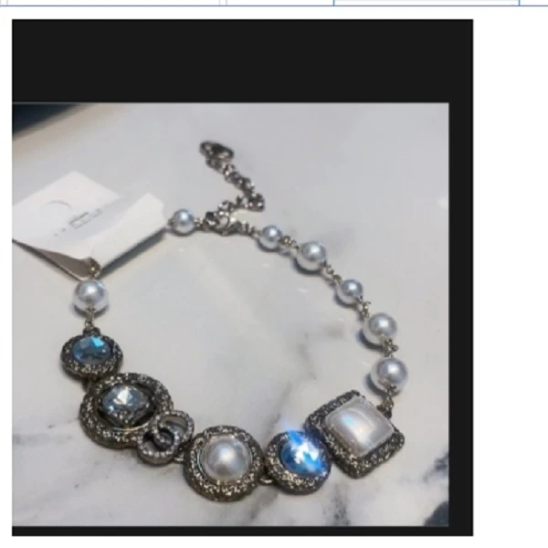 钛钢仿珍珠项链 钛钢仿珍珠项链 008 时尚手工轻奢气质百搭款颈链