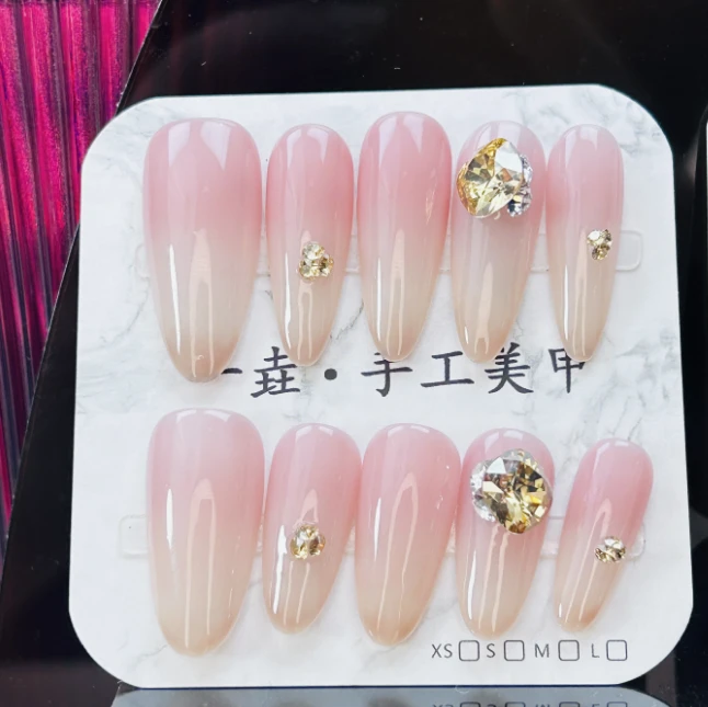 【金色黎明】施华洛华子高级可拆卸式穿戴甲