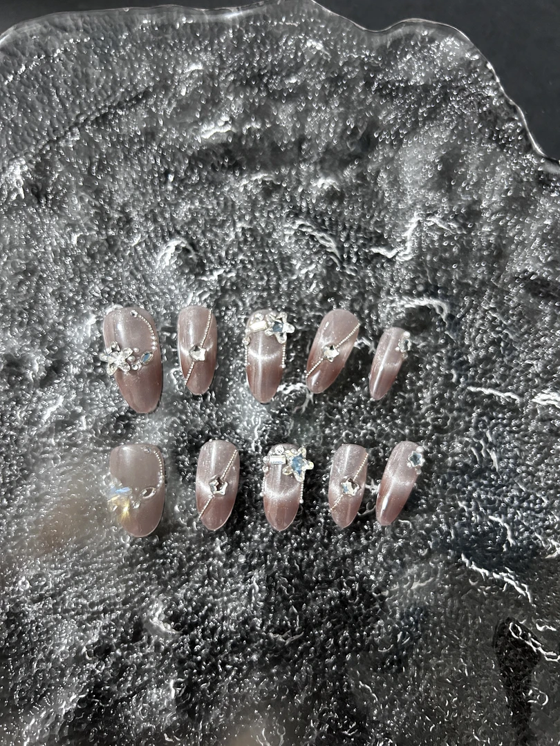 【繁星】施华洛高级感可拆卸式穿戴甲