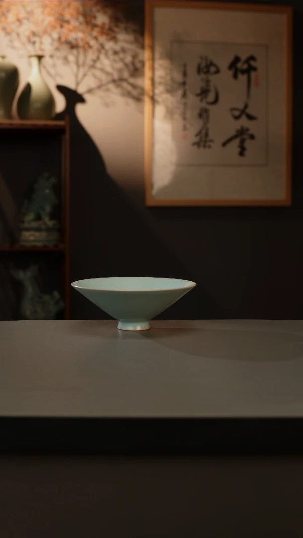 【闪购商品】杯仿古釉原矿   斗笠