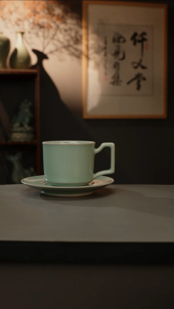 【闪购商品】杯仿古釉原矿  咖啡杯 微瑕