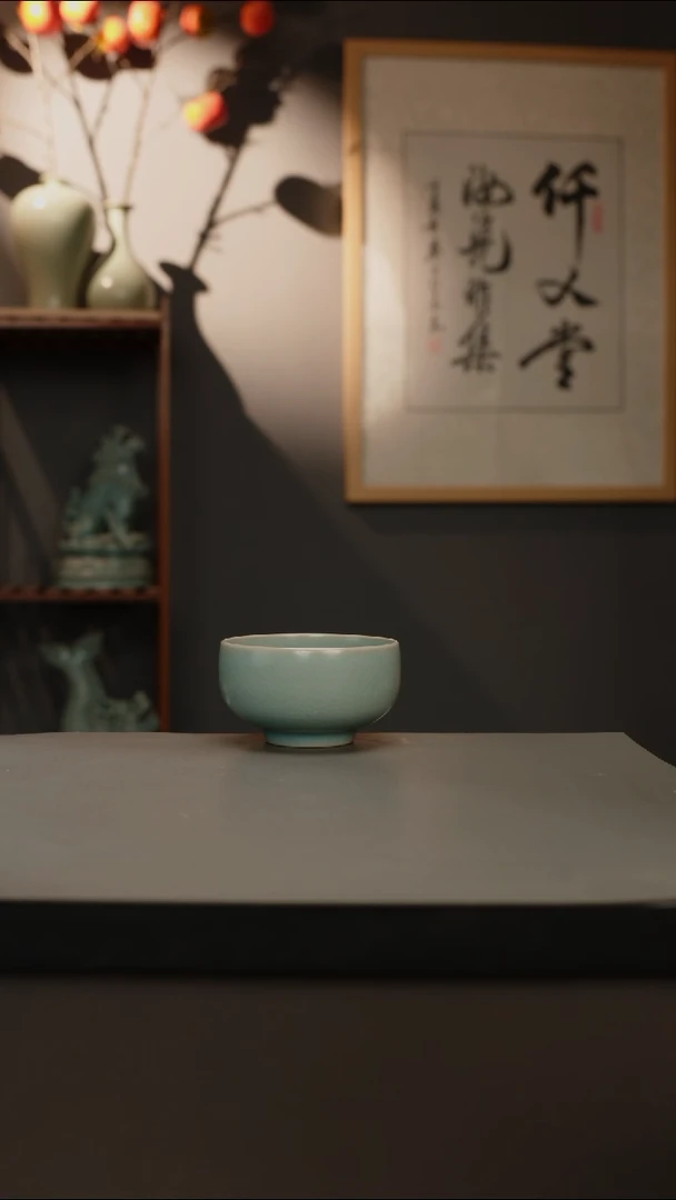 【闪购商品】杯仿古釉原矿  罗汉