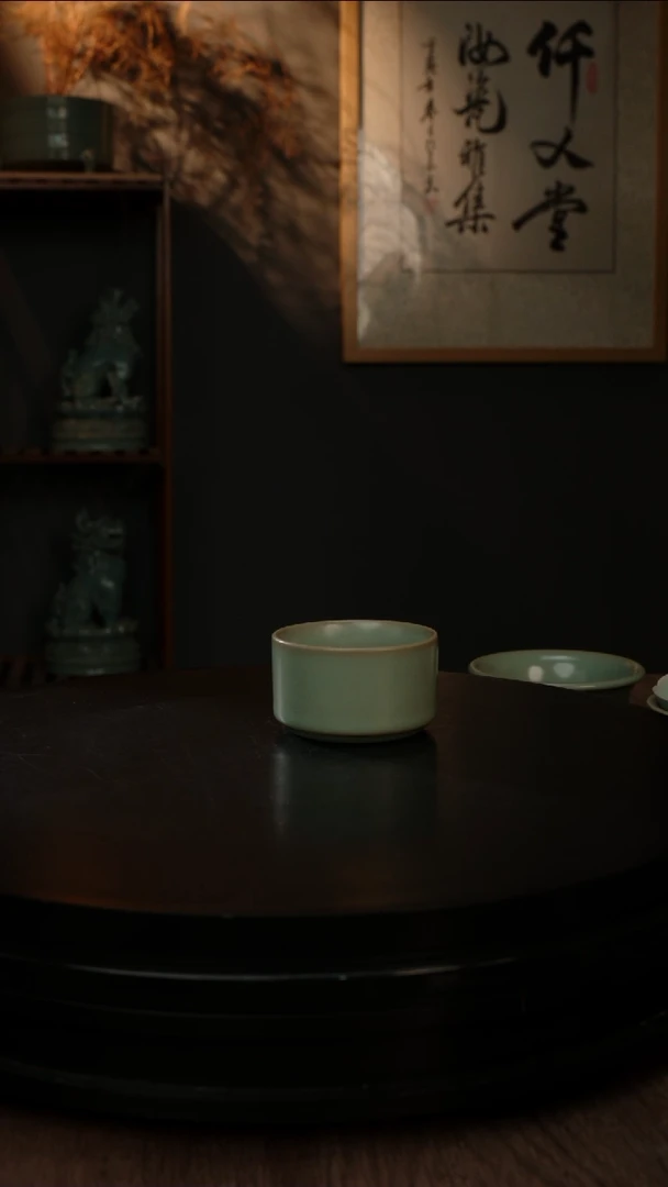 【闪购商品】瓷杯扳指杯195