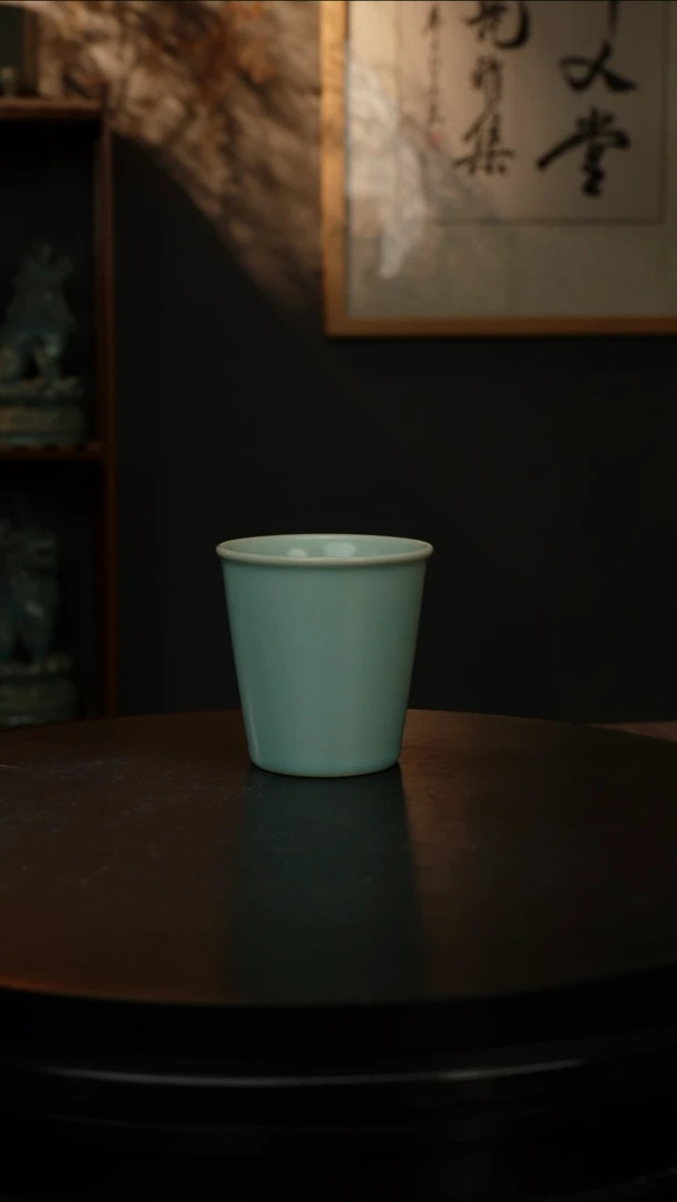 【闪购商品】瓷杯无纹可乐杯