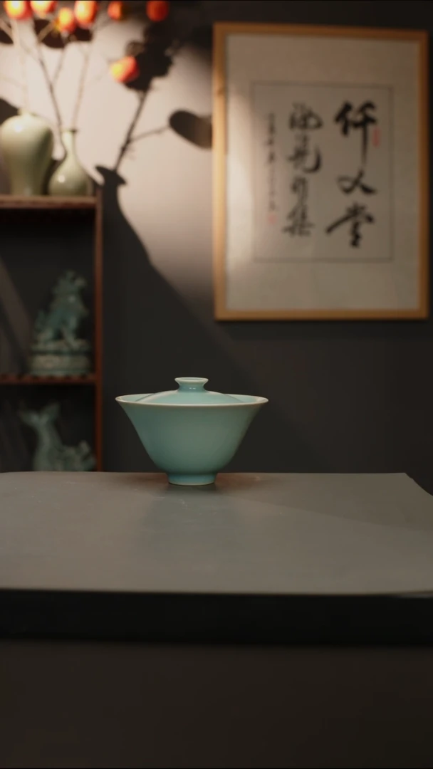 【闪购商品】杯仿古釉原矿  斗笠两才