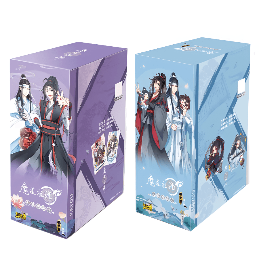 拆盒【魔道祖师2/3弹】醉梦篇三弹正版潮玩卡牌盲盒忘羡CP魏无羡