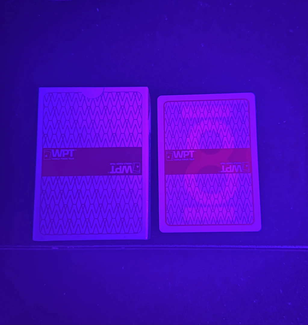 德州扑克牌WPT透视魔术道具扑克赛事PVC材质数字花色清晰不刺眼
