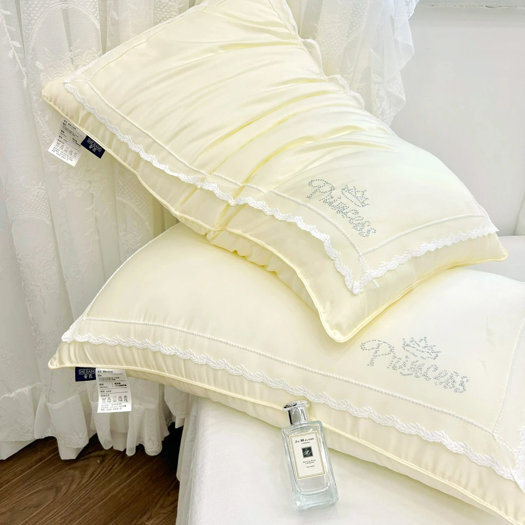 ◇美梦公主枕亲肤枕芯家用学生宿舍可用柔软枕头单只装  可水洗