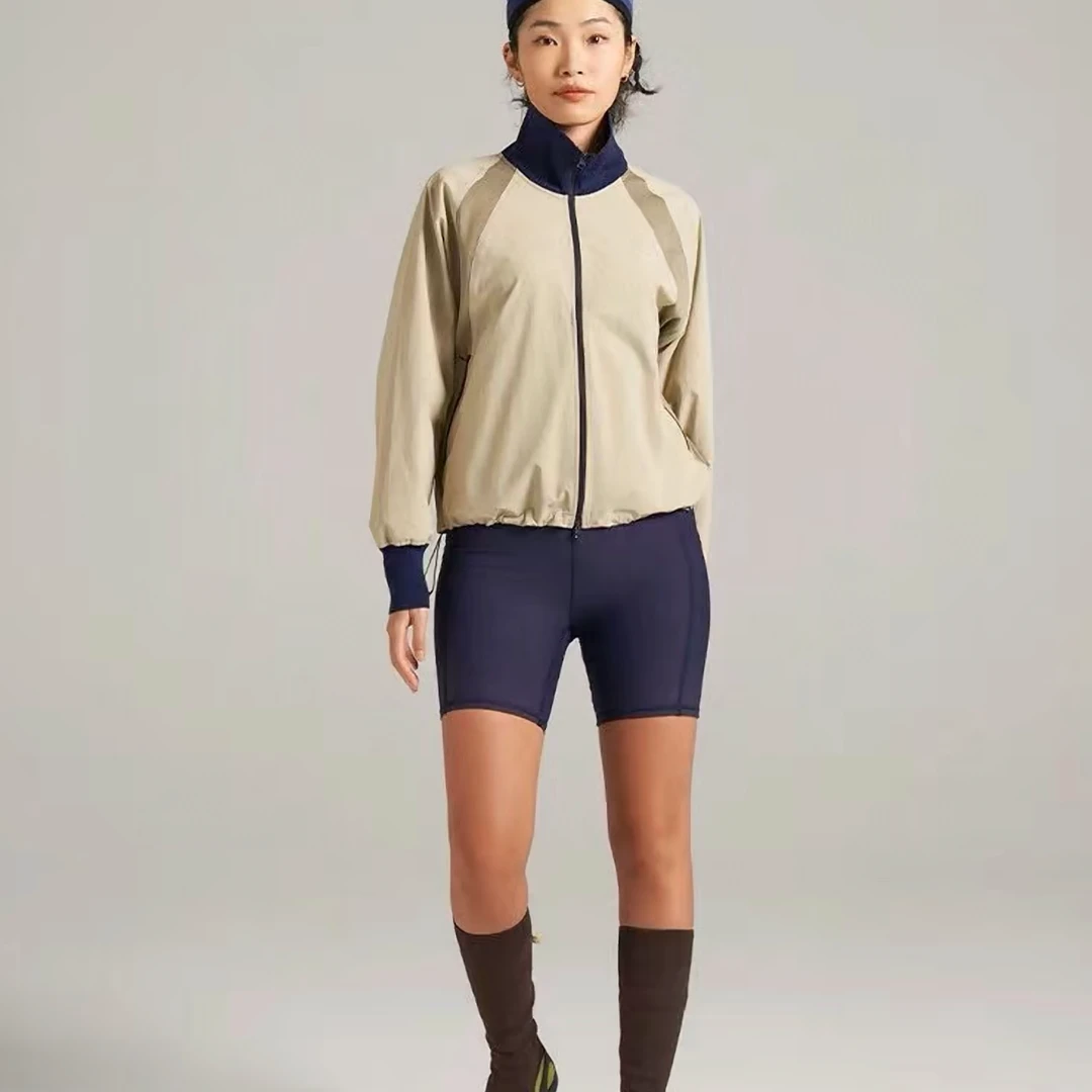 【多多家】高订版 素梭织拼接外套 【5517】