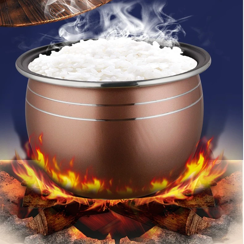 电饭煲内胆通用1.8L-2L-3L4l5升球型不粘内胆电饭煲胆芯配件