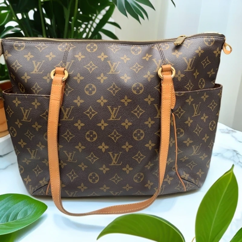 95新 LouisVuitton/路易威登 众奢汇 老花奶瓶包005753腋下中古