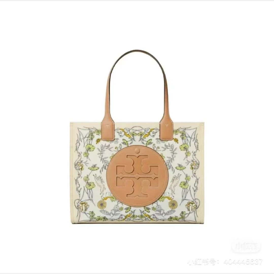 【XIAO】Tory Burch/汤丽柏琦Ella小号托特单肩包 26.5*34*11cm