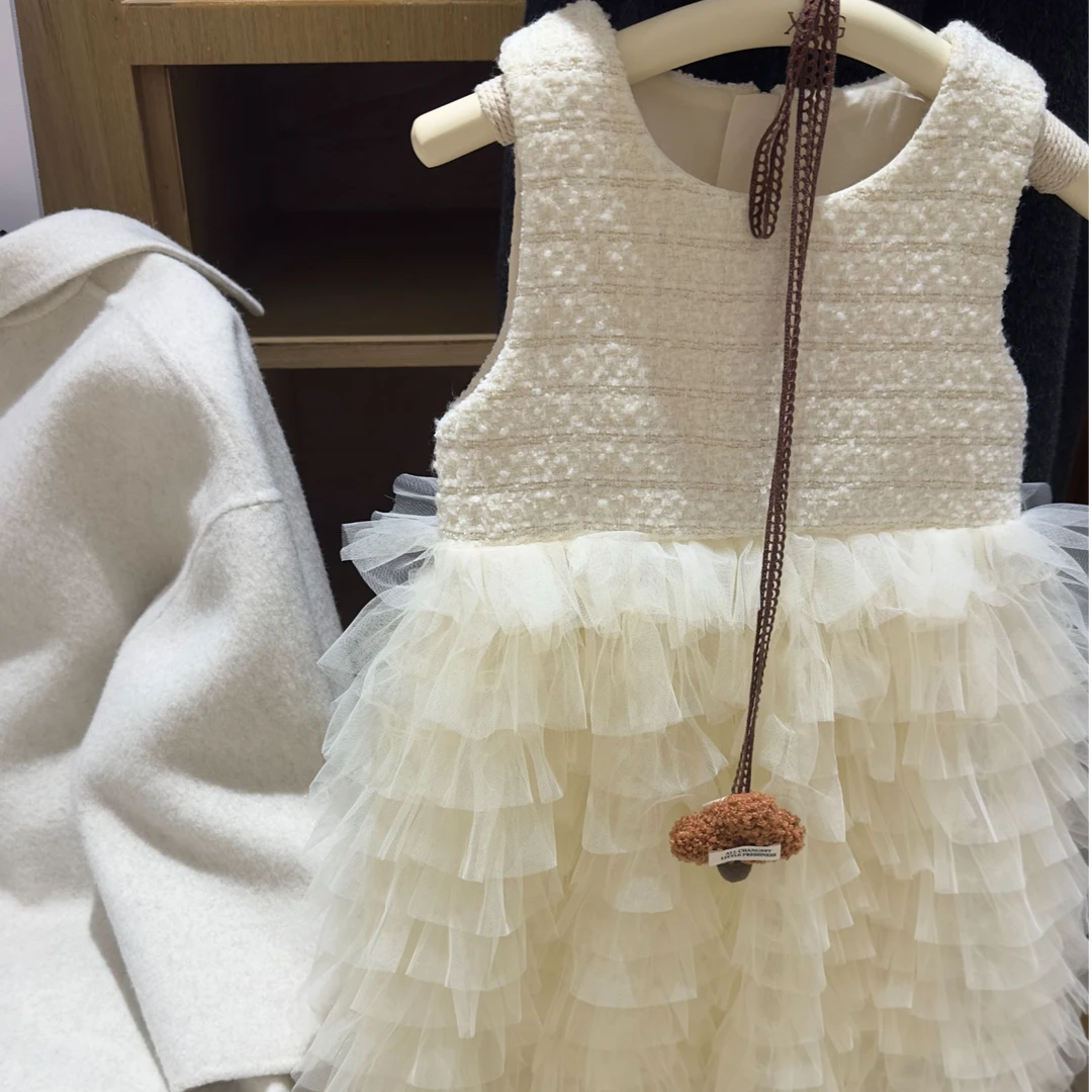 FLOURISHING CAT|秋冬夏时尚百搭女童纱裙童装亲子装