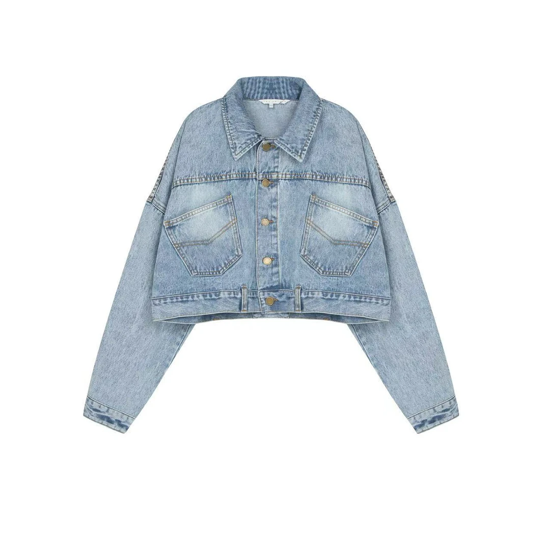 主播推荐~801-850牛仔外套春秋款韩版百搭休闲上衣ins潮