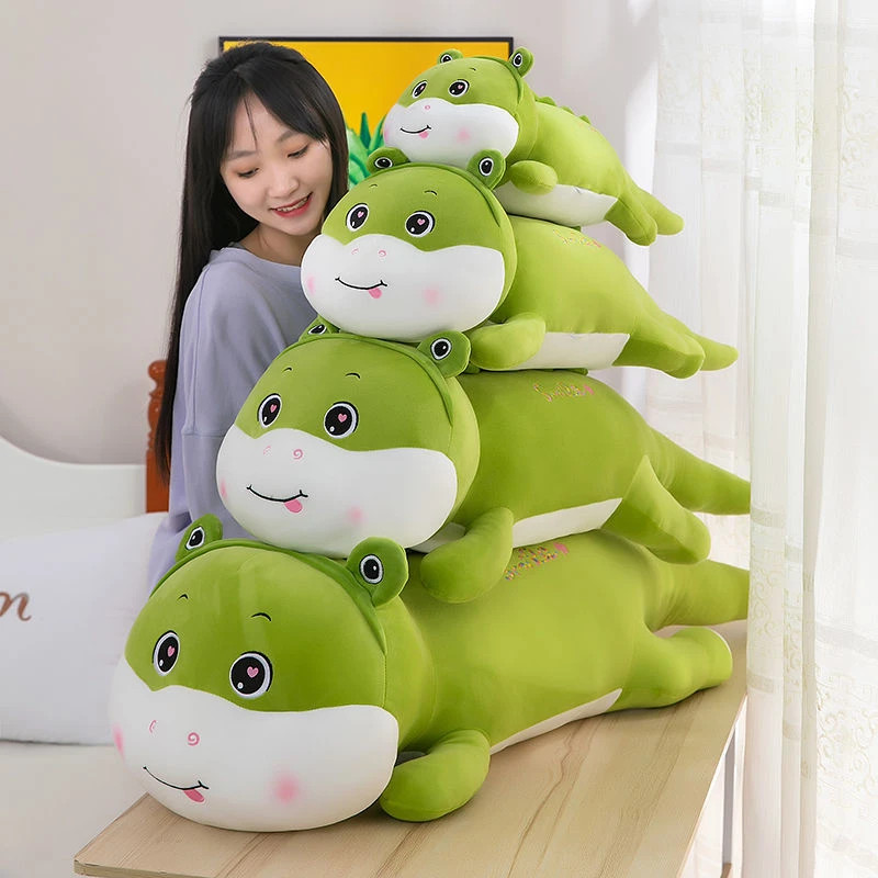 新款趴款恐龙毛绒玩具布娃娃玩偶软体长条床上抱枕儿童生日礼物男