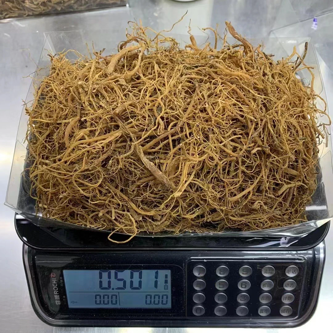 长白山无糖红参须一盒一斤散装粗须足干产地直发没有中间商