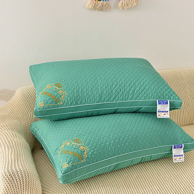 夏季艾草注剂防蚊助眠立体护颈椎枕头芯家用宿舍枕头酒店成人枕芯