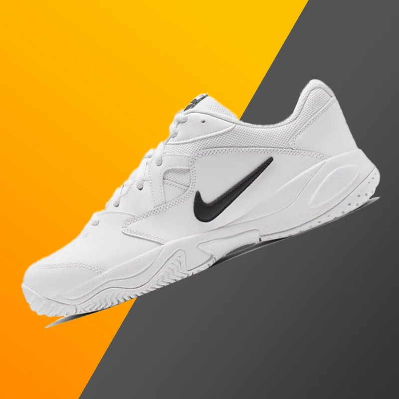 NIKE/耐克COURT LITE 2网球鞋皮面运动老爹鞋小白鞋男AR8836-100