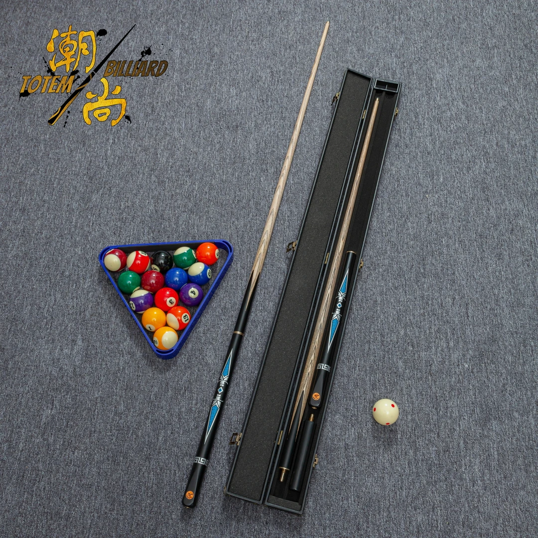 战神Ⅳ台球杆白蜡木3/4分体杆波茨杆桌球杆九球中式黑八专用小头杆