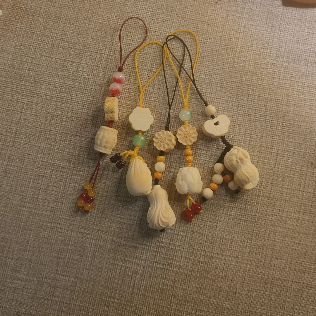 手机链 包包挂 钥匙挂  实心玉竹  实力宠粉