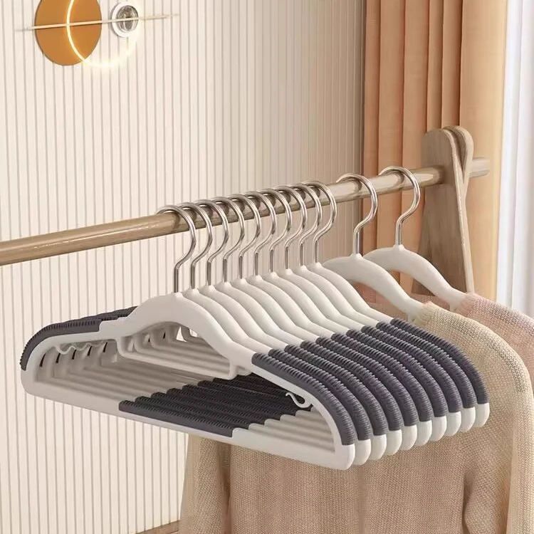 家用无痕衣架 防滑防肩角衣撑衣柜阳台晾晒衣架