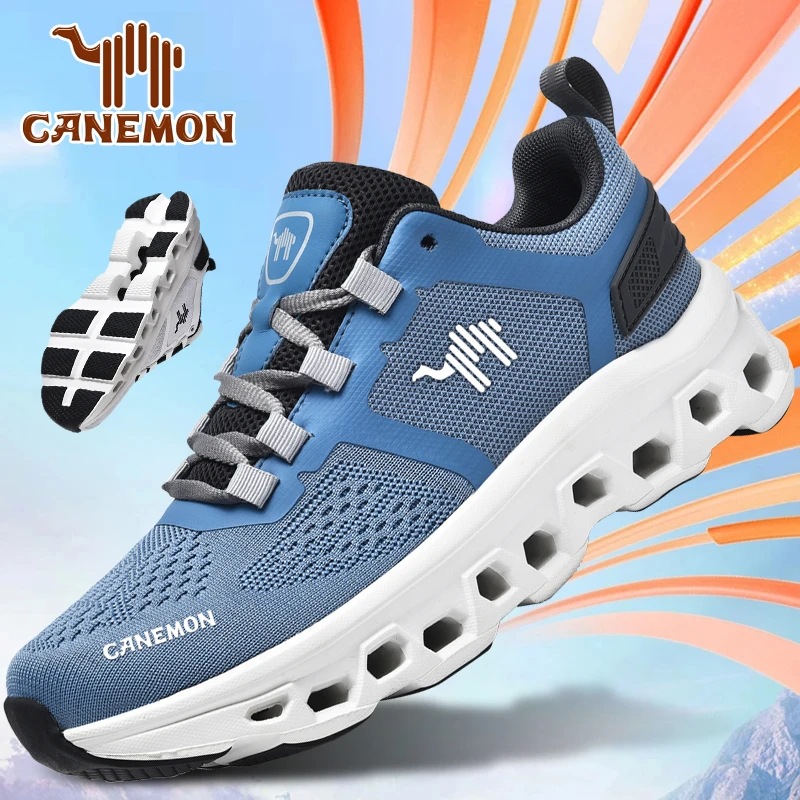 【专柜正品】新款慢跑鞋减震透气网面情侣款训练软底轻便耐磨跑步