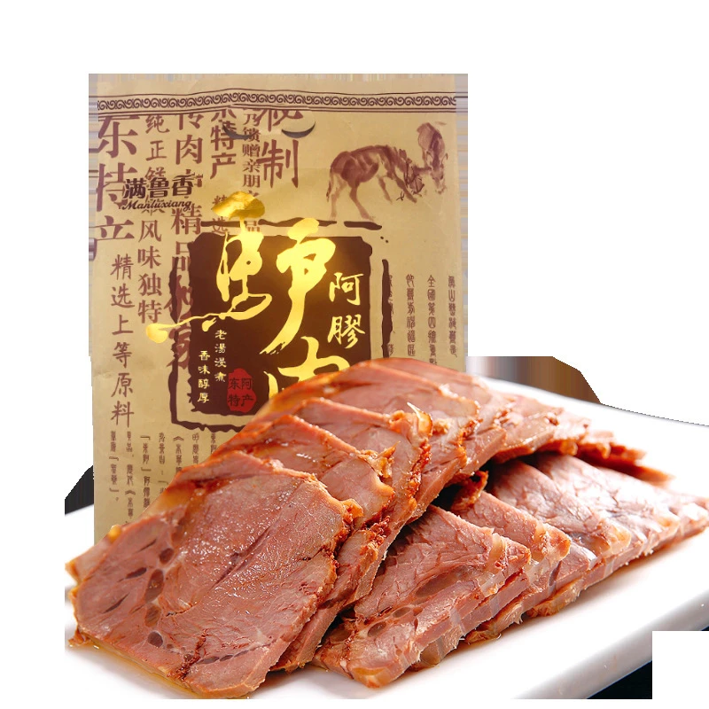 3袋装 正宗东阿特产黑毛驴肉真驴肉酱香驴肉五香驴肉真空包装即食