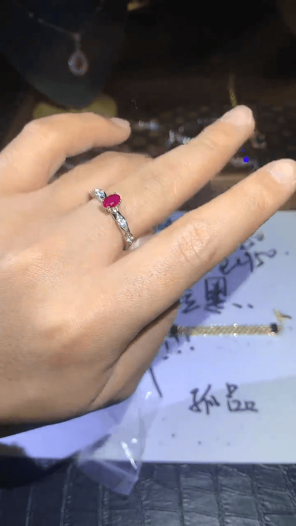 【闪购商品】红宝石戒指未镶嵌007