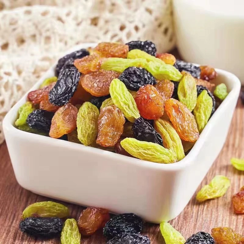 精品大颗粒吐鲁番四色葡萄干混装零食蜜饯果干新疆多彩葡萄干零食