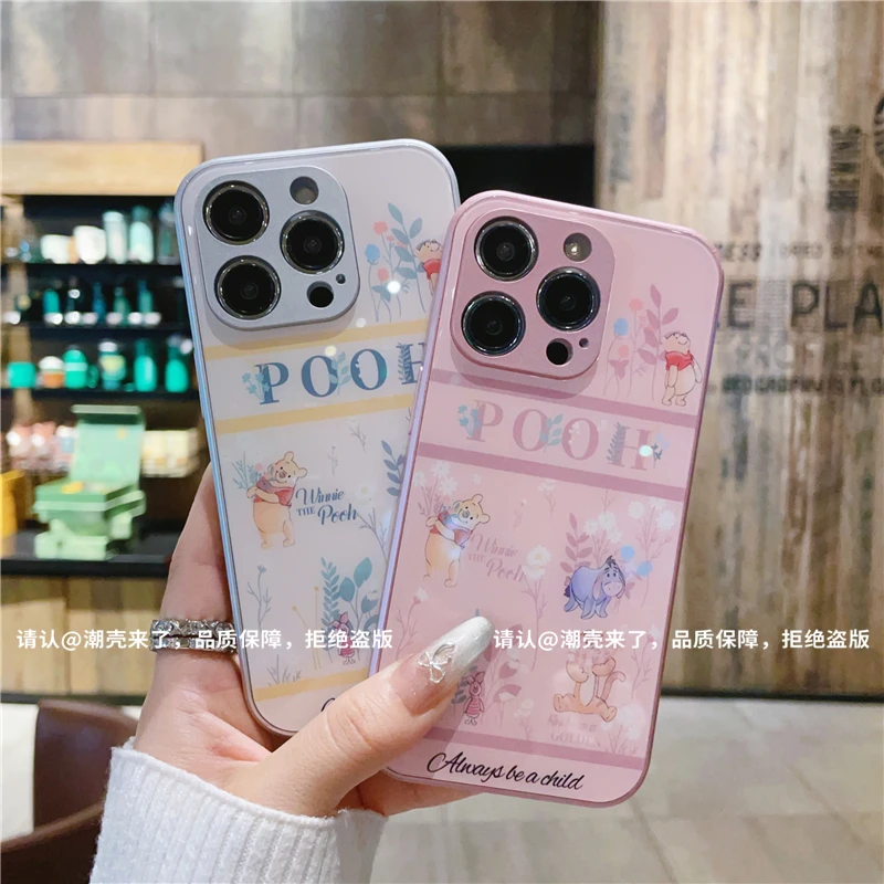 金属玻璃壳适用苹果16/iPhone/华为荣耀/OPPO/VIVO/小米手机壳潮