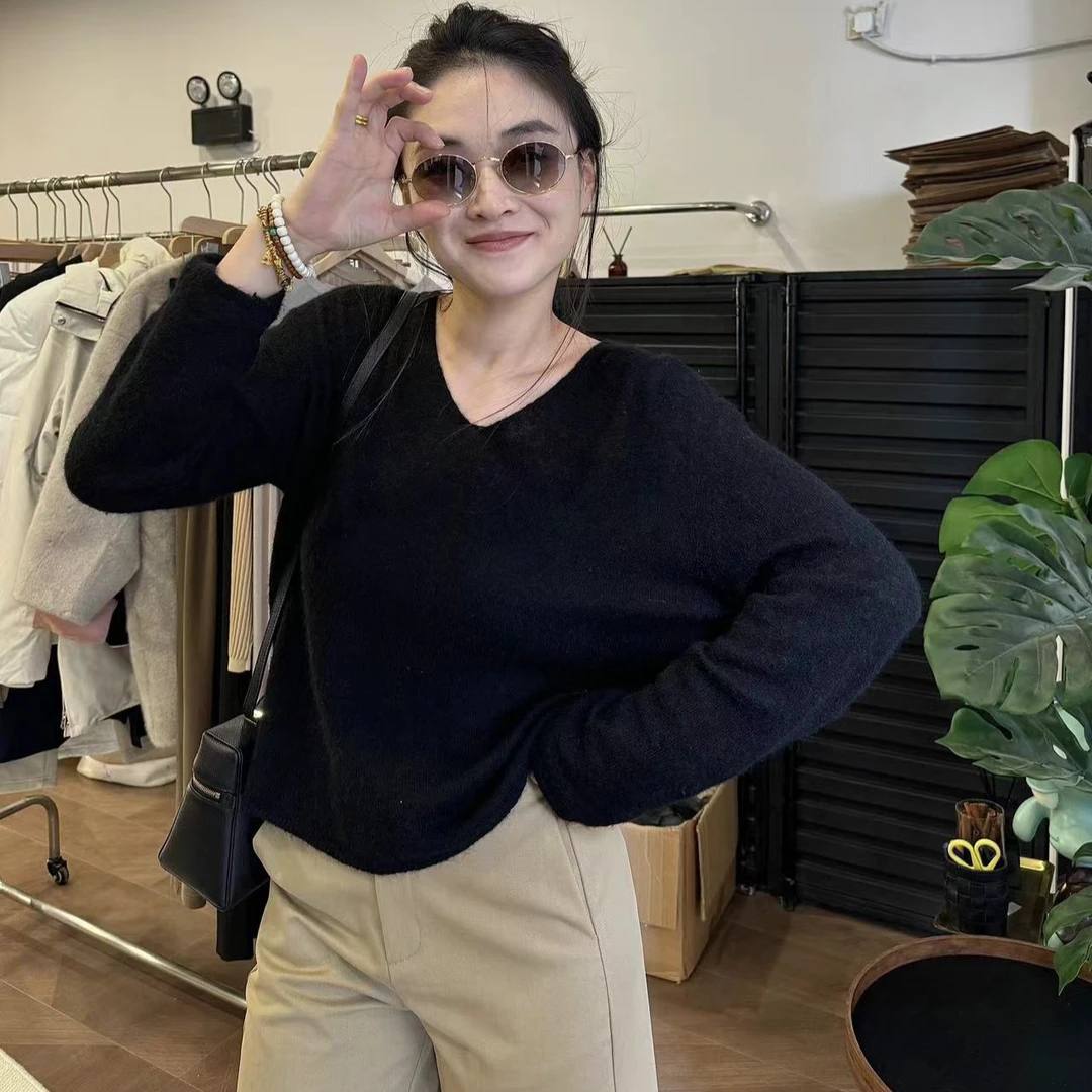 DRHOME-V领慵懒毛衫