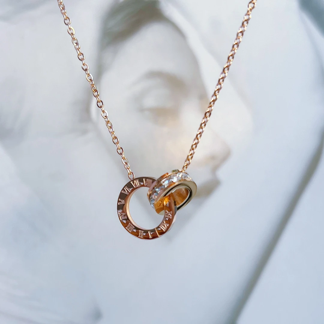 GEFFETA/格菲塔 轻奢环环相扣项链