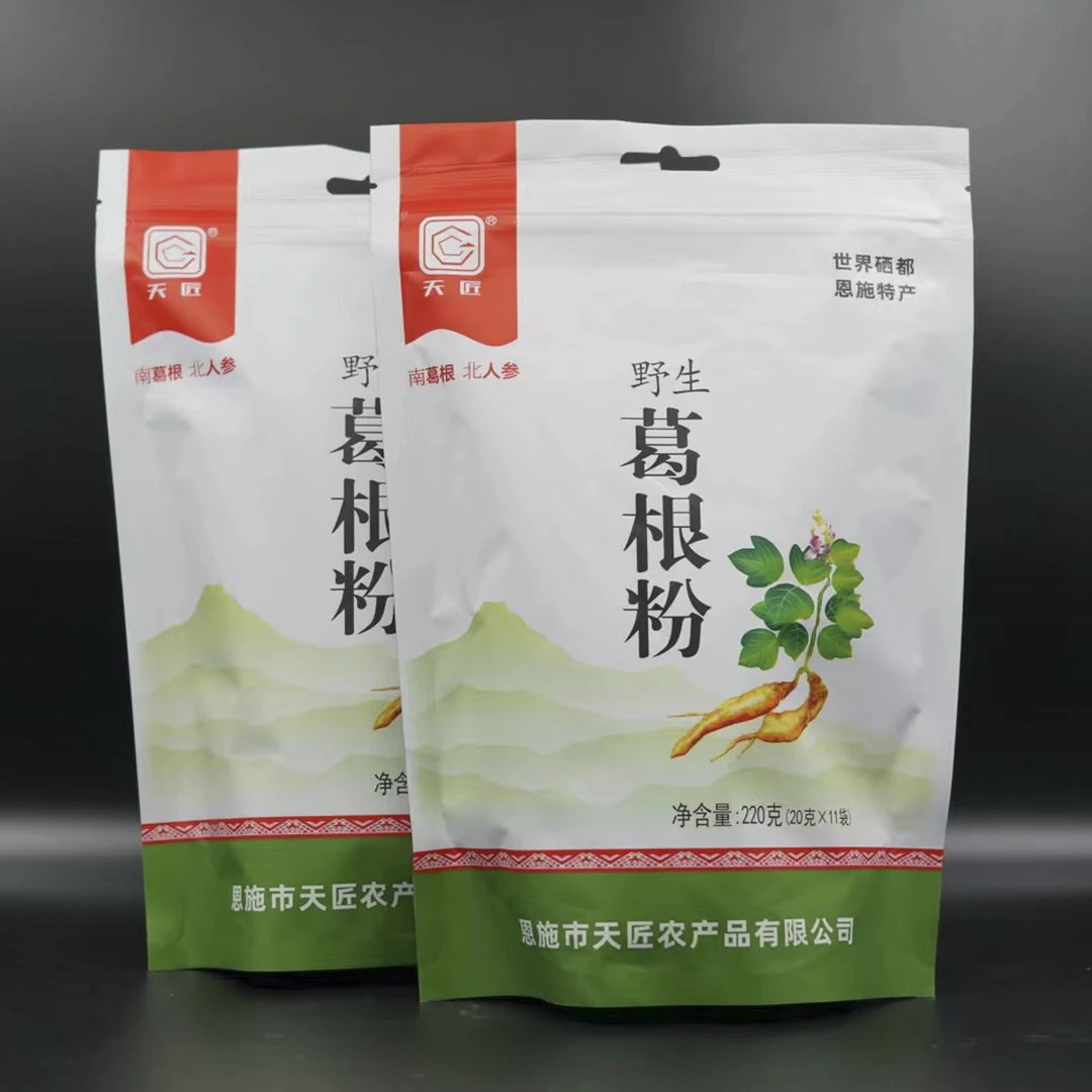 湖北恩施天然野生葛根粉独立小袋包装