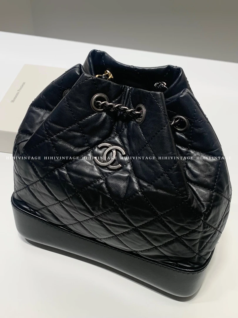 95新 Chanel/香奈儿 HIHi/Chanel 流浪双肩包 小号 25开/8475636