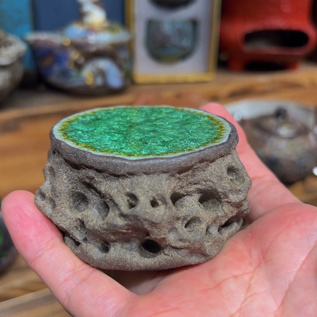 复古风格老陶泥系列茶盘茶具