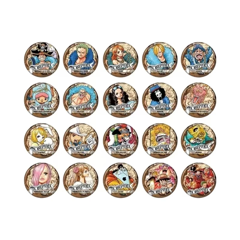 【日谷现货】海贼王 航海图 第5弹 吧唧 盲盒徽章【拆包】全20种