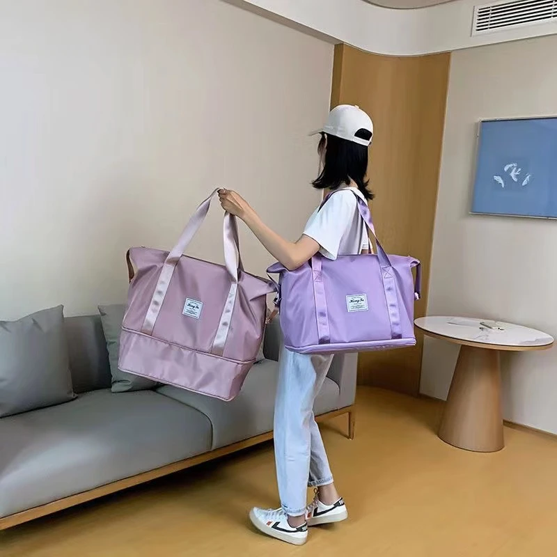 【新疆西藏包邮】旅行健身包行李包女短途旅游袋子手提大容量便携