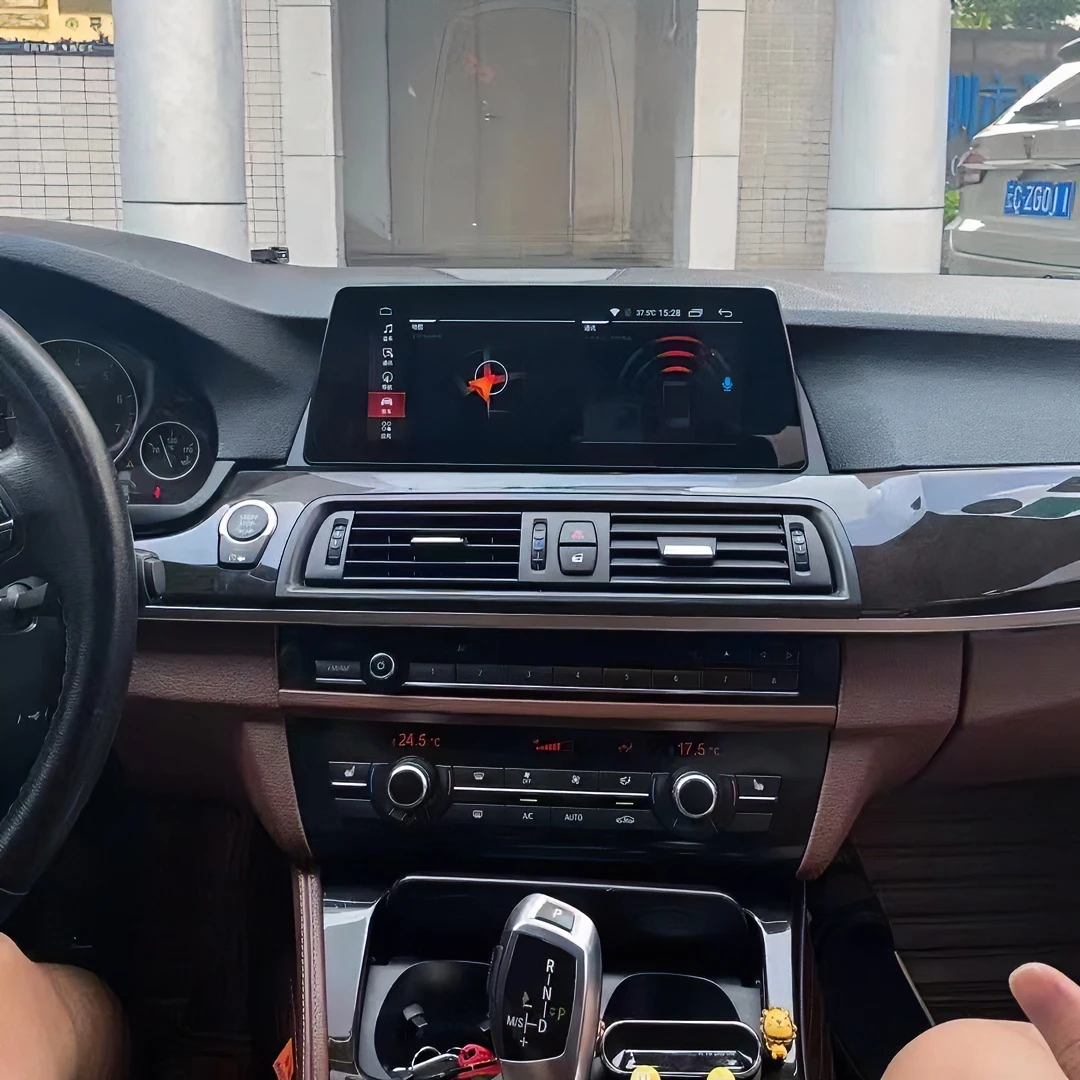 10/15宝马7七系车载智能安卓中控大屏导航倒车影像一体机高德地图