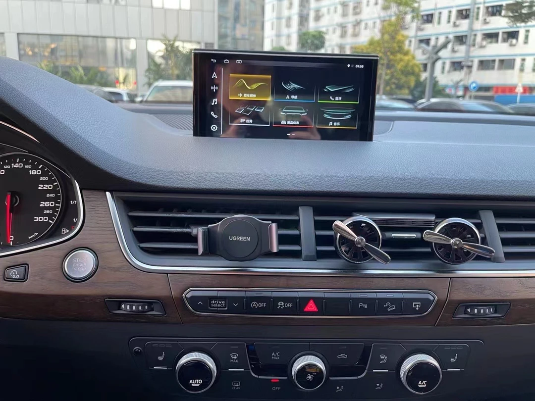 15/19奥迪Q7原车升降屏车载智能安卓中控大屏导航中控导航一体机