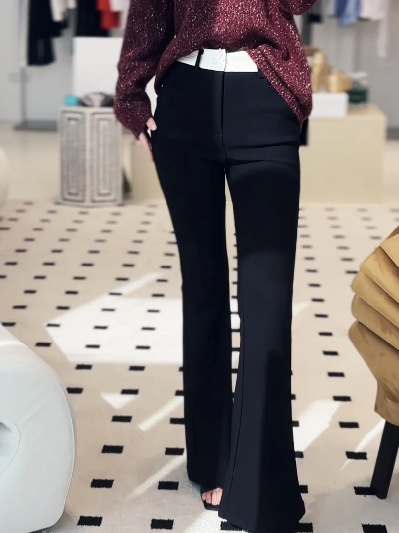 SEJI/瑟纪【长腿秘籍】时尚休闲气质裤