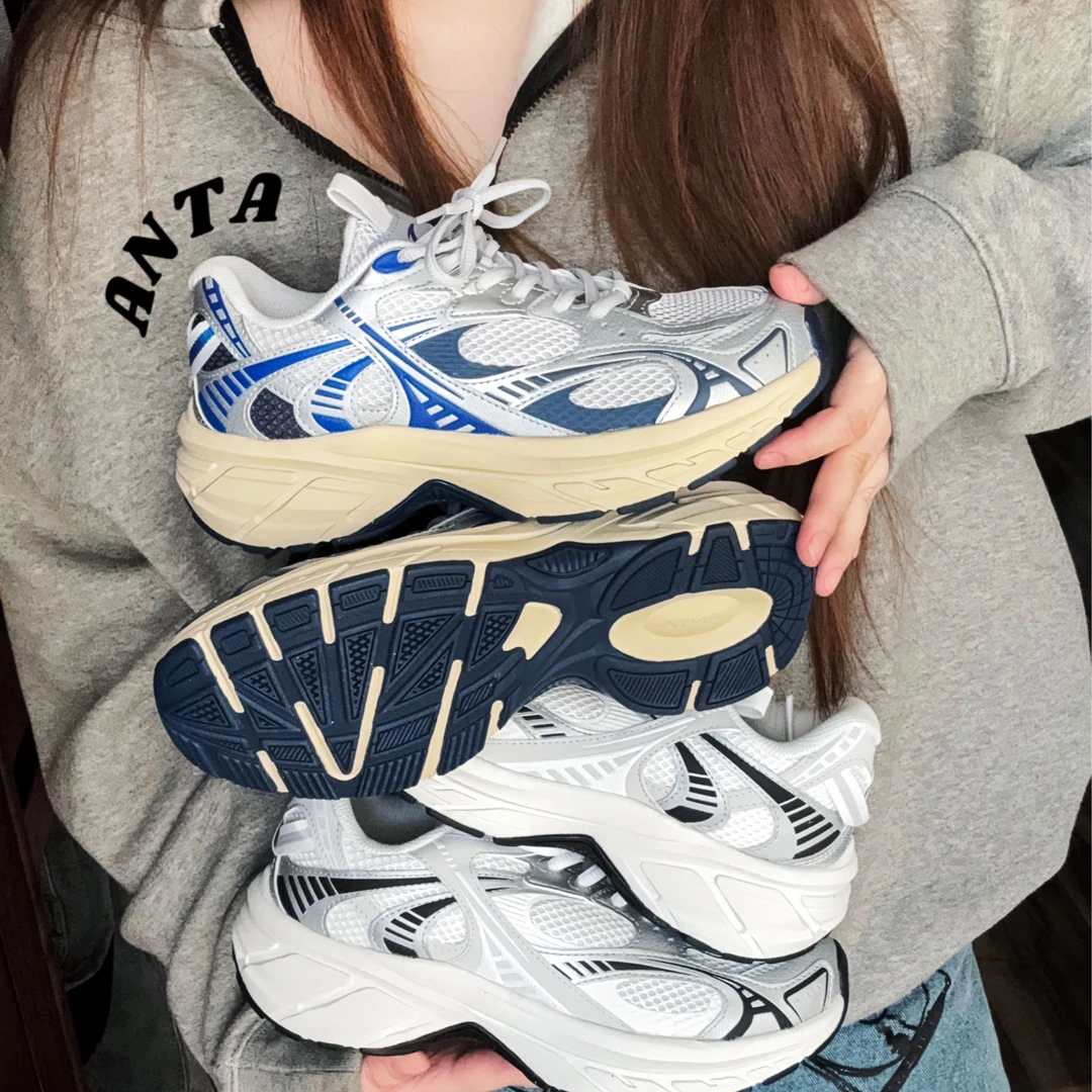 安踏AT2002老爹鞋千禧Y2K男女鞋情侣复古跑鞋春新款运动休闲鞋子