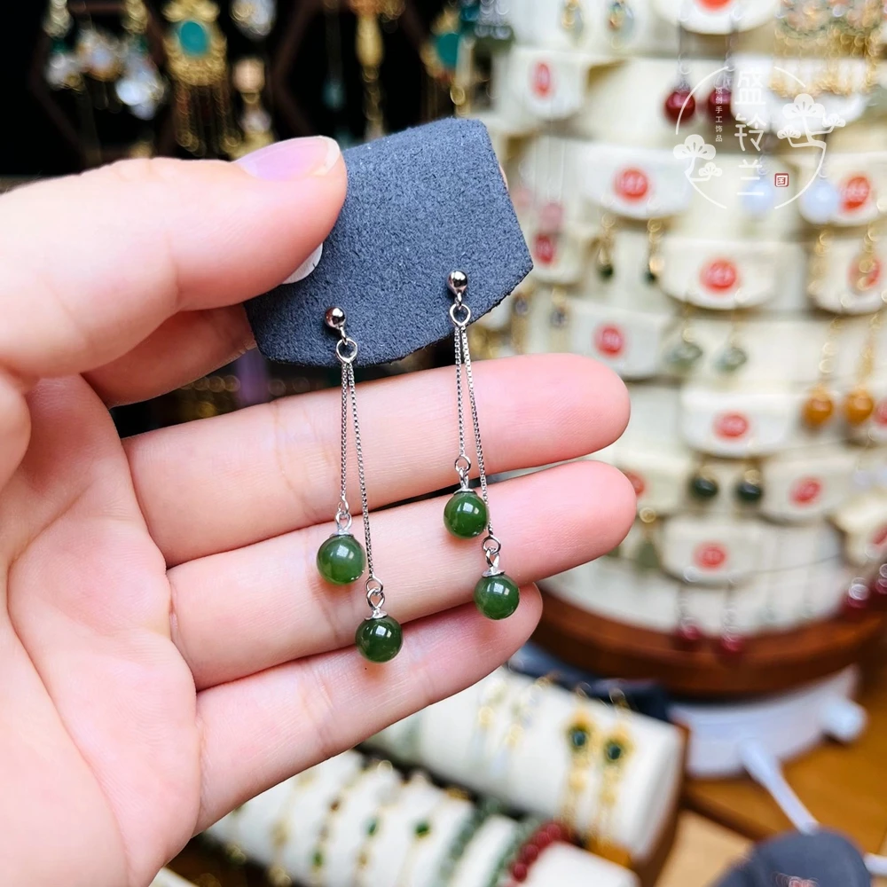 盛铃兰 925银耳饰 2024年新款 直播间专享国风国潮耳环新中式耳坠