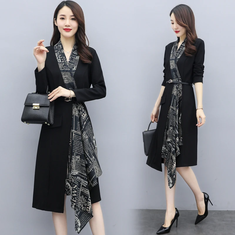 大量现货！主推25年新款春装针织连衣裙气质1C086-900