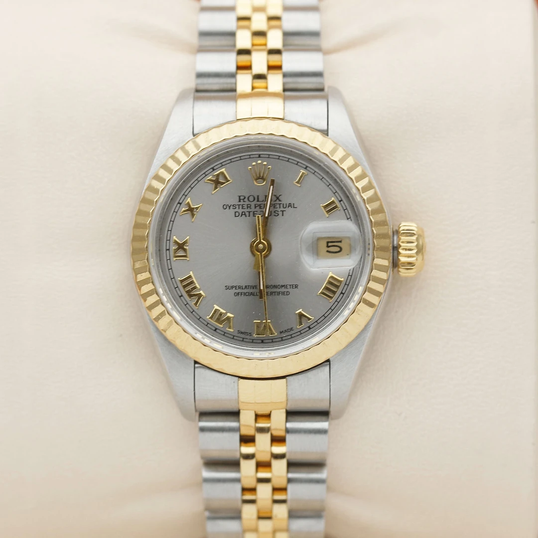99新 Rolex/劳力士 捡漏价日志79173间金26mm自动机械罗马刻度