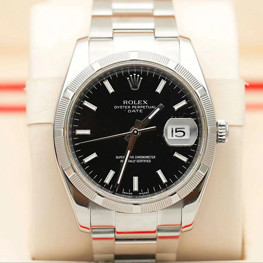 99新 Rolex/劳力士 添珍严选/日志115210/精钢/34mm/自动机械单表