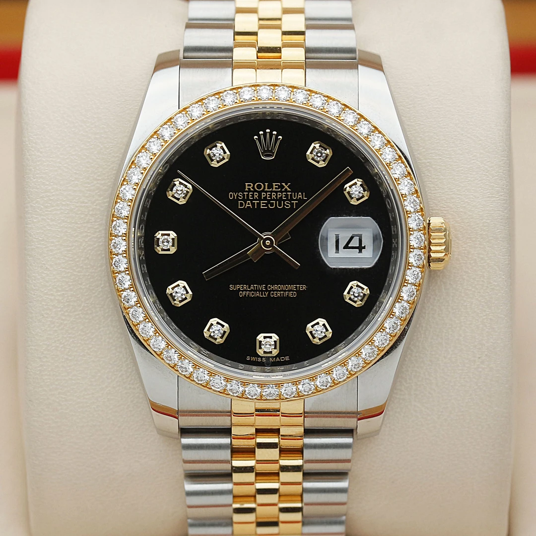 99新 Rolex/劳力士 劳力士/日志116243/18k金/36mm/自动机械/单表