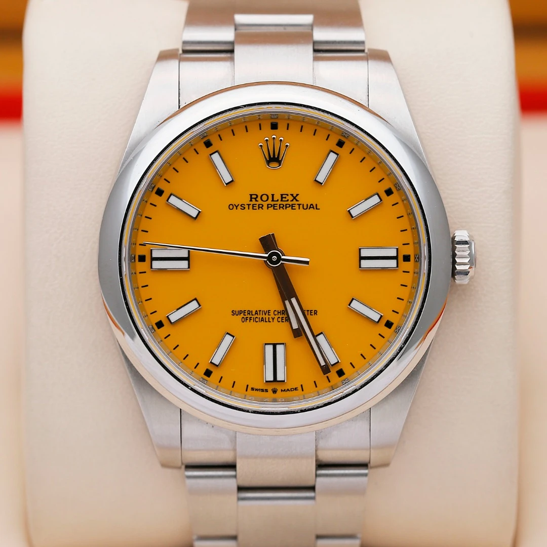99新 Rolex/劳力士 蚝式恒动124300/皮卡丘盘自动男表/41mm/全套
